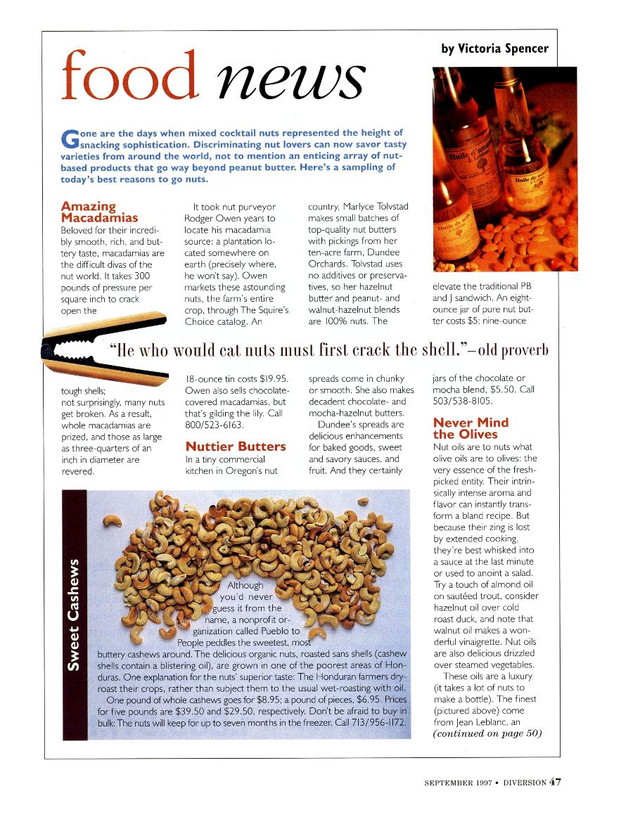 Amazing Macadamias - An article in Diversion - Page 1