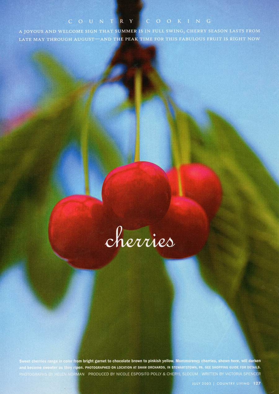 Cherries - An article from Country Living - Page 1