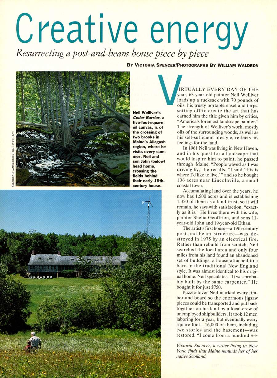 Creative Energy - An article from Countryside - Page 1