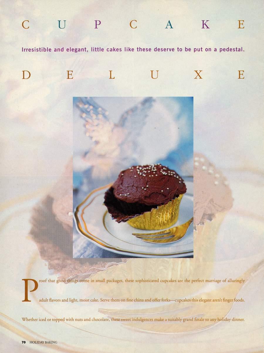 Cupcakes Deluxe - An article in Holiday Baking - Page 1