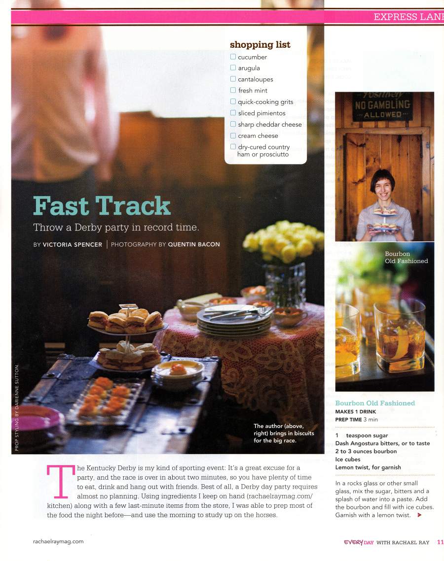 Fast Track - An article in Everyday with Rachael Ray - Page 1