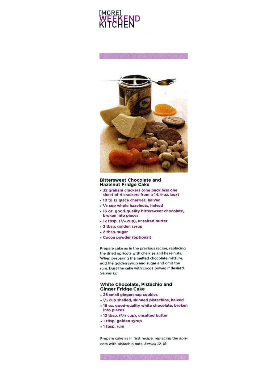 Fridge Cakes - An article from Metropolitan Home - Page 2