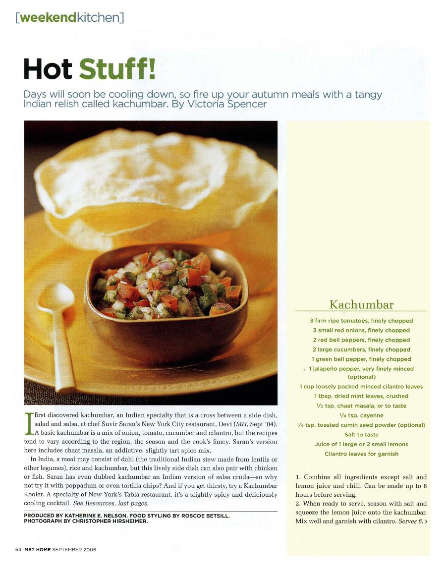 Hot Stuff - An article from Metropolitan Home - Page 1