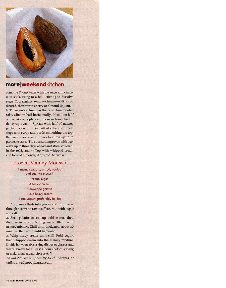 I Want My Mamey! - An article in Metropolitan Home - Page 2
