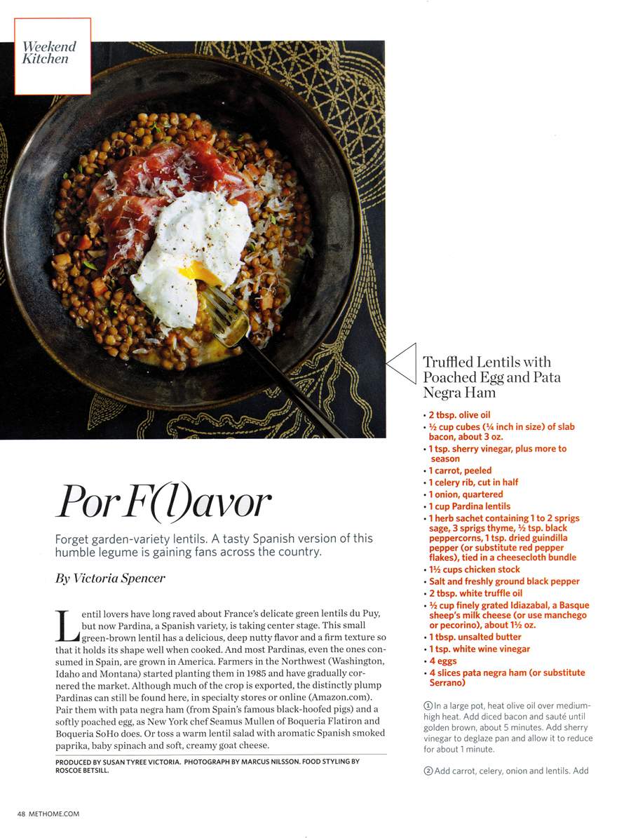Por F(l)avor - An article in Metropolitan Home - Page 1