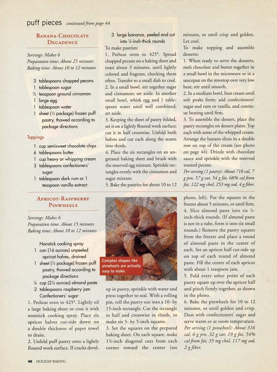 Puff Pieces - An article in Holiday Baking - Page 2
