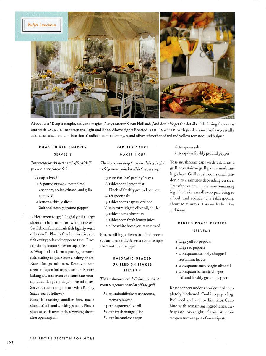 Receptions - An article in Martha Stewart Weddings - Page 11