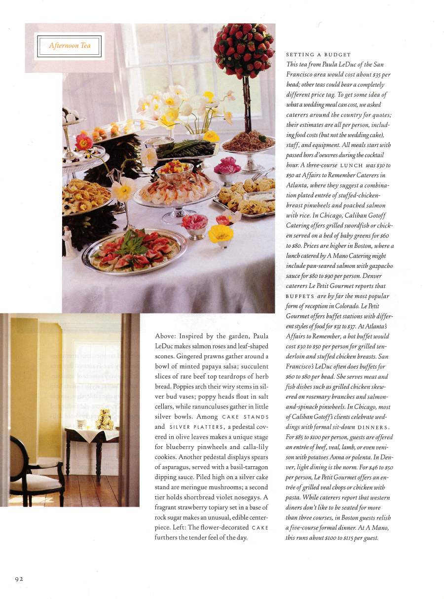 Receptions - An article in Martha Stewart Weddings - Page 6