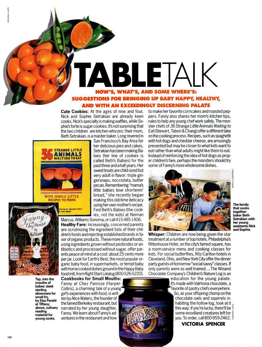 Table Talk - An article from Elle