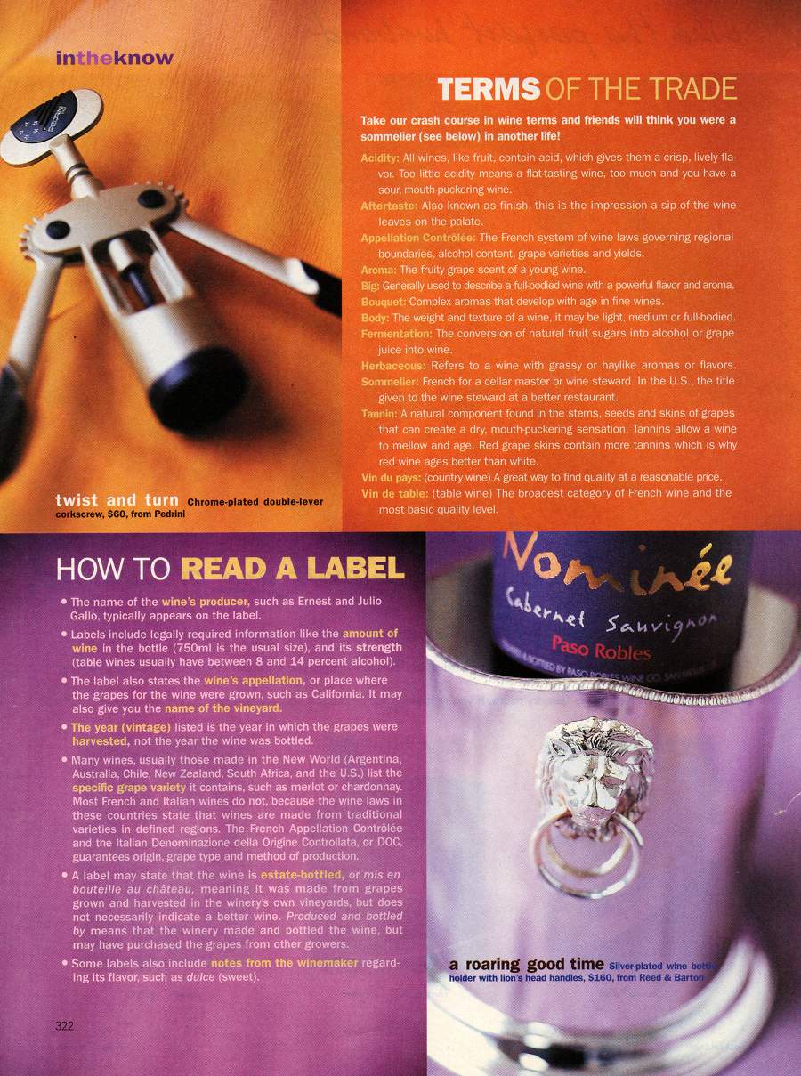 Wine of the Times - An article in Modern Bride - Page 2
