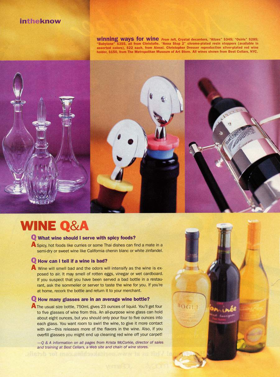 Wine of the Times - An article in Modern Bride - Page 4